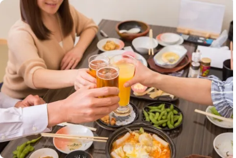 グループ食事会・研修旅行・忘年会