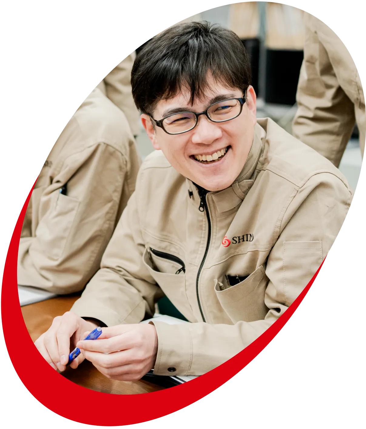 働く人
